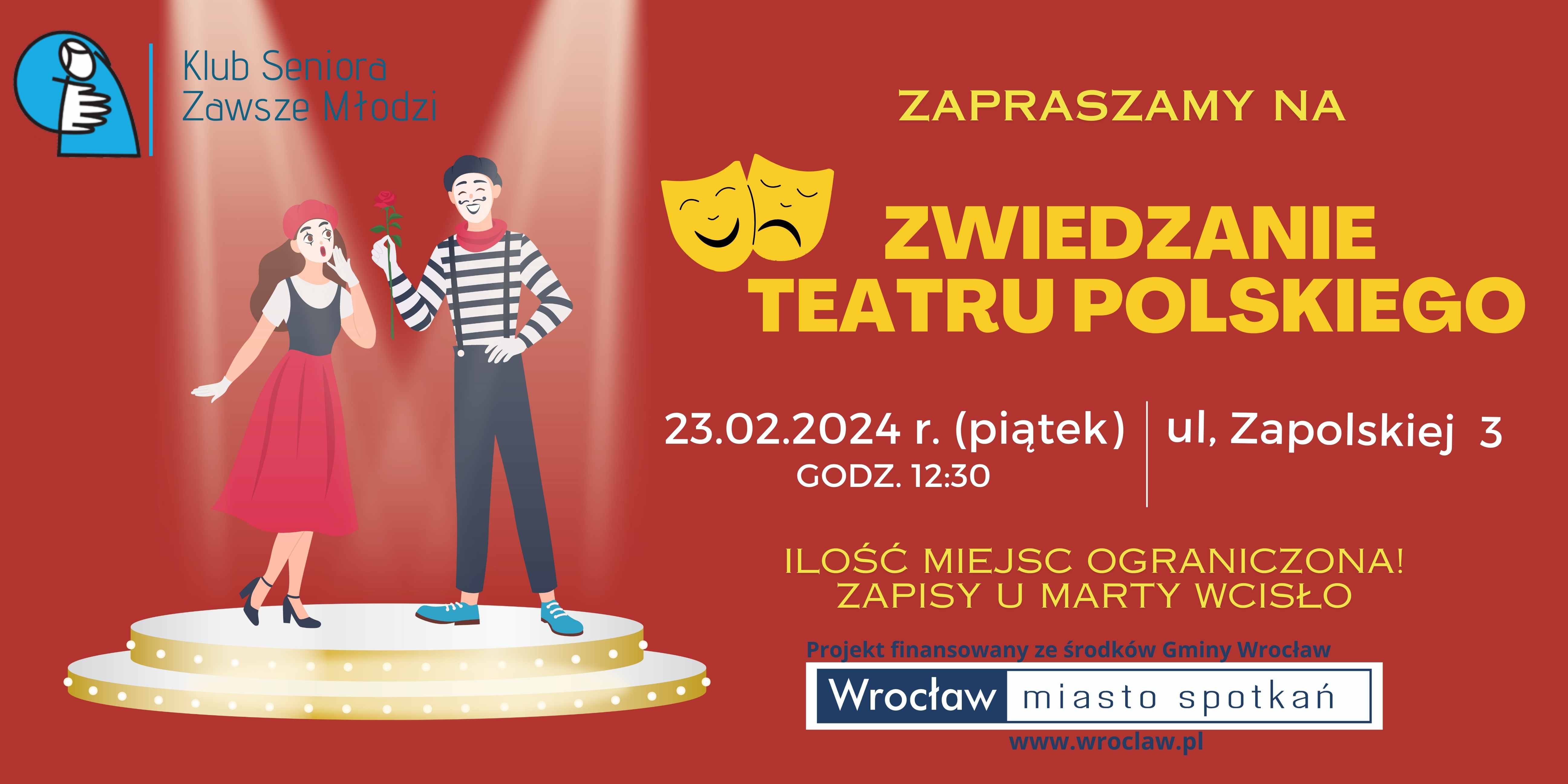 Zwiedzanie Teatru Polskiego